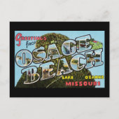 Groeten van Osage Beach Missouri Briefkaart (Voorkant)