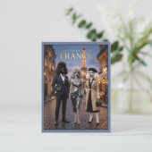 Groeten van Paris Reizen Briefkaart (Staand voorkant)