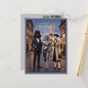 Groeten van Paris Reizen Briefkaart