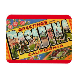Groeten van Pasadena California magnet Magneet