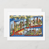 Groeten van Pikes Peak, CO! Briefkaart (Voorkant / Achterkant)