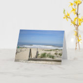 Groeten van Rehoboth Beach, DE Kaart (Gele Bloem)