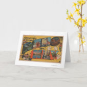 Groeten van Reno, NevadaReno, NV Kaart (Gele Bloem)