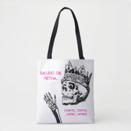 GROETEN VAN REYNA ,LANG LANG, KORT, KORT. TOTE BAG