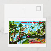 groeten van Route 66 in Missouri Briefkaart (Voorkant / Achterkant)