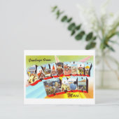  groeten van Salisbury Beach, Mass., Briefkaart (Staand voorkant)