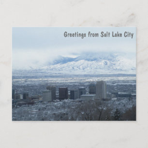 Groeten van Salt Lake City Briefkaart