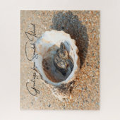 Groeten van Sanibel Island Sea Turtle in Shell Legpuzzel (Verticaal)