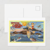  groeten van Santa Catalina Island Briefkaart (Voorkant / Achterkant)