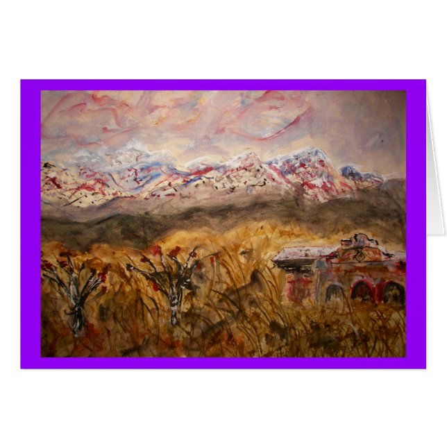 groeten van Santa Fe (Voorkant Horizontaal)