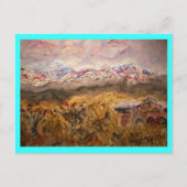 groeten van Santa Fe Briefkaart (Voorkant)