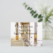 Groeten van Scripps Pier Briefkaart (Staand voorkant)