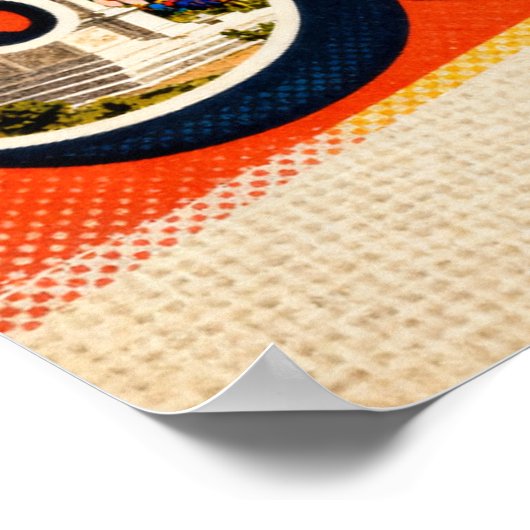  groeten van Siena Poster (Hoek)