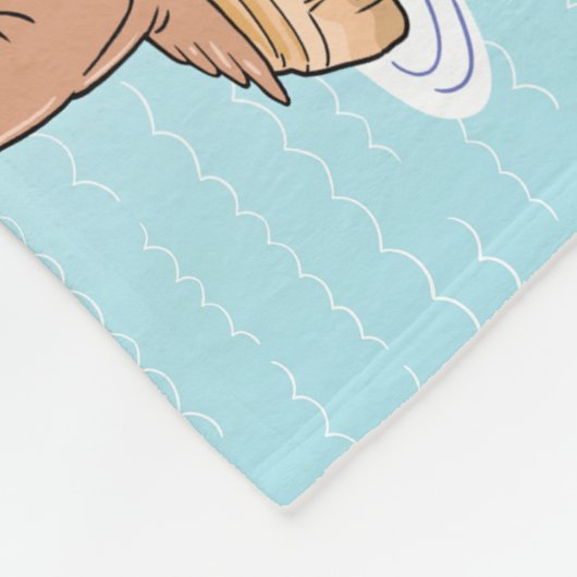 Groeten van SoCal Fleece Deken (Hoek)