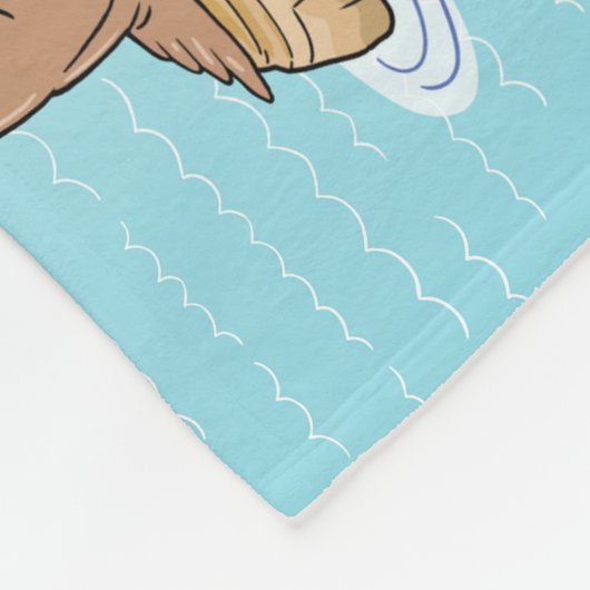 Groeten van SoCal Fleece Deken (Hoek)