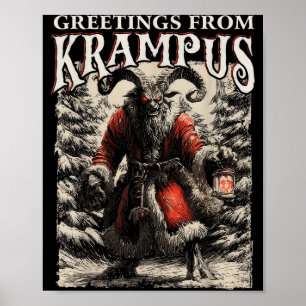Groeten van Ss Vom Krampus Festive Horror Chris Poster
