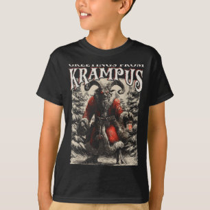 Groeten van SS Vom Krampus Festive Horror Chris T-shirt