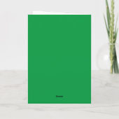 Groeten van St. Patrick (Erin Go Bragh) Kaart (Achterkant)