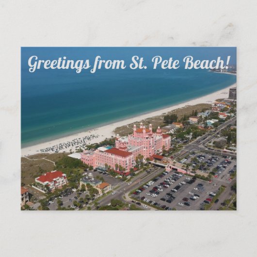 Groeten van St. Pete Beach, Briefkaart! Briefkaart (Voorkant)