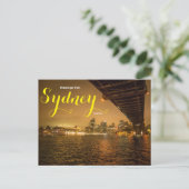 Groeten van Sydney Australia Cruise Briefkaart (Staand voorkant)