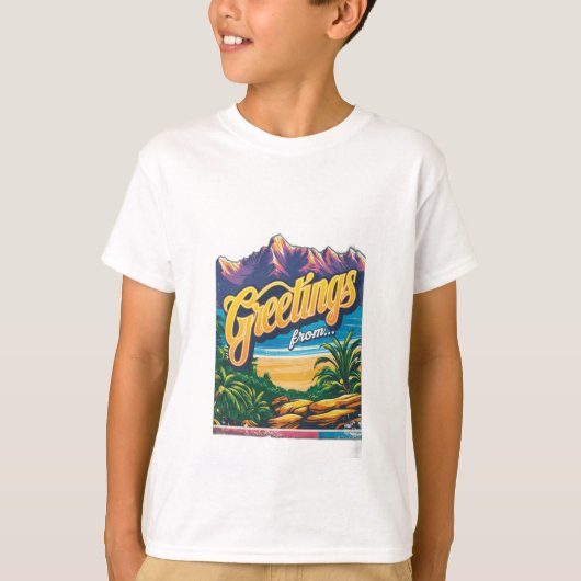 groeten van t-shirt (Voorkant)