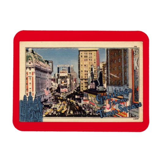 Groeten van Times Square,  Magneet (Horizontaal)