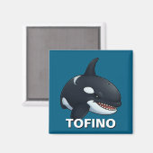 Groeten van Tofino Orca Magneet (Voorkant / Achterkant)