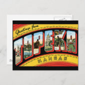 Groeten van Topeka Briefkaart (Voorkant / Achterkant)