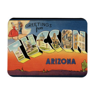 Groeten van Tucson Arizona Magnet Magneet