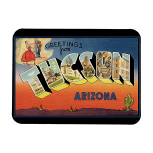 Groeten van Tucson Arizona Magnet Magneet
