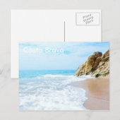 Groeten van vakantiebriefkaart feestdagenkaart (Voorkant / Achterkant)