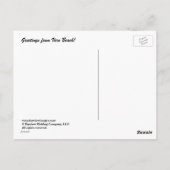 Groeten van Vero Beach! Briefkaart (Achterkant)