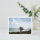 Groeten van Vero Beach! Briefkaart (Staand voorkant)