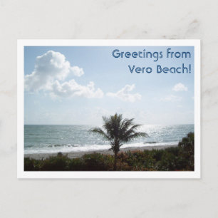 Groeten van Vero Beach! Briefkaart