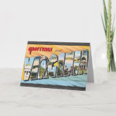 Groeten van Virginia, Vintage Kaart (Voorkant)