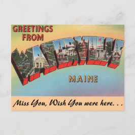 Groeten van Waterville Briefkaart