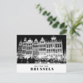 Groeten vanuit Brussel Briefkaart (Staand voorkant)