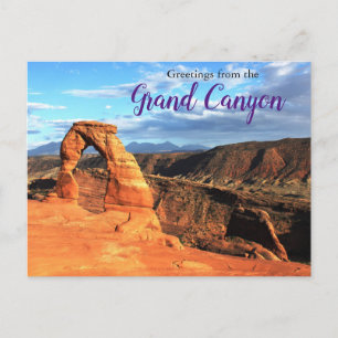 Groeten vanuit de Grand Canyon Briefkaart
