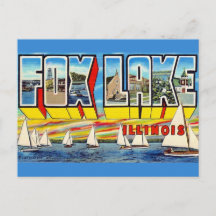 Groeten vanuit Fox Lake Ill Ansichtkaart