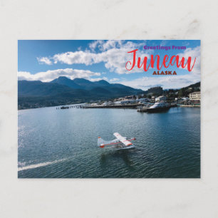 Groeten vanuit Juneau Alaska Ansichtkaart Briefkaart