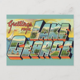 Groeten vanuit Lake George  Briefkaart