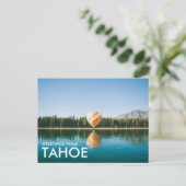 Groeten vanuit Lake Tahoe-ansichtkaart Briefkaart (Staand voorkant)