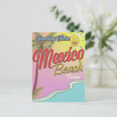 Groeten vanuit Mexico Beach Florida Briefkaart (Staand voorkant)