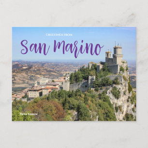 Groeten vanuit San Marino ansichtkaart Briefkaart