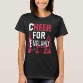 Groeten voor Engeland 2024 Supporter Patriotic Eng T-shirt (Voorkant)
