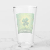 Groeten voor St. Patrick's Day Glas (Achterkant)