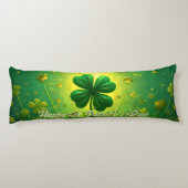 Groeten voor St. Patrick's Day Lichaamskussen (Achterkant)