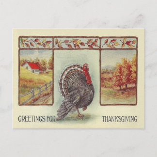 Groeten voor Thanksgiving Feestdagenkaart