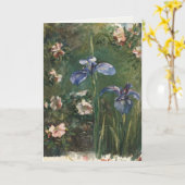 Groetenkaart met schilderij van John LaFarge Kaart (Gele Bloem)