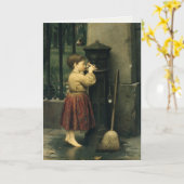 Groetenkaart met Seymour Joseph Guy schilderij Kaart (Gele Bloem)